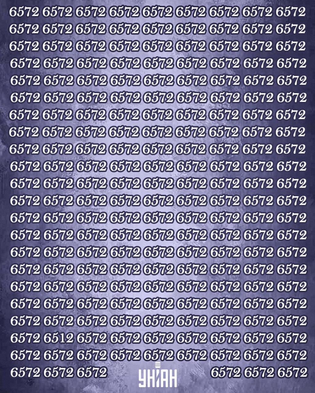 A magas IQ-val rendelkezők mindössze 1%-a találja meg a 6512-es számot 12 másodperc alatt: szupernehéz fejtörőjáték