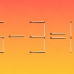 Csak 1 gyufát kell áthelyezned ahhoz, hogy az egyenlőség helyes