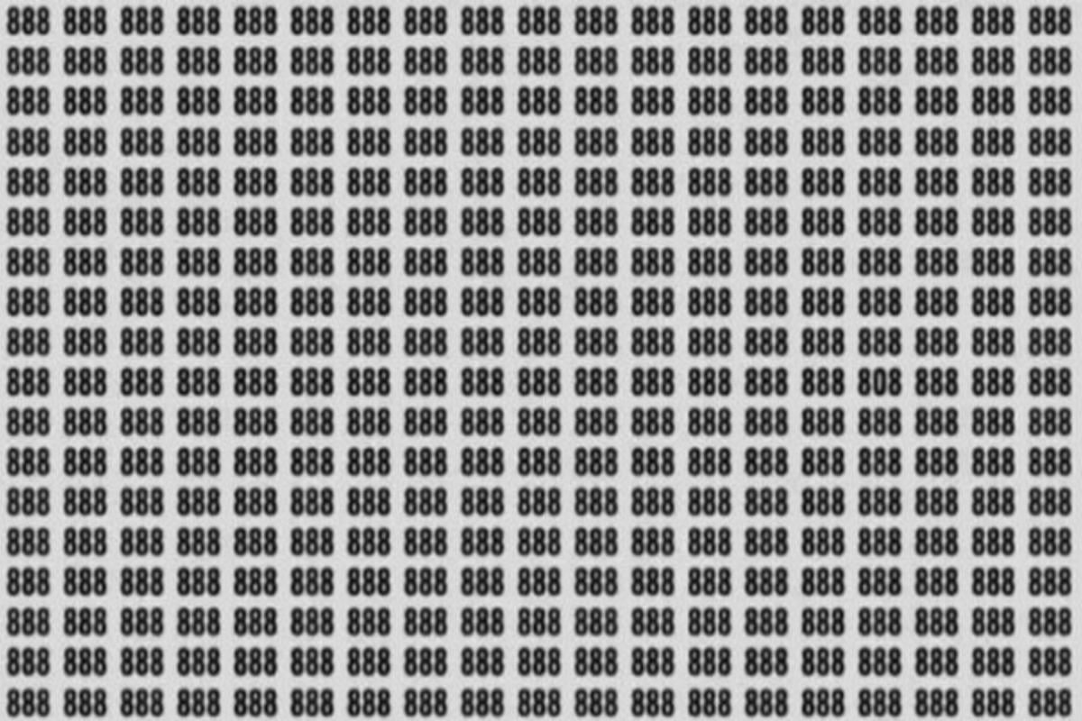 Csak a magas IQ-val rendelkezők találják meg gyorsan a rejtett számot egy fotón: teszteld magad!