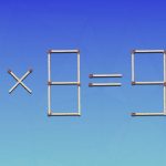 Gyors IQ-teszt: két gyufát kell eltávolítanod, hogy az egyenlőség helyes