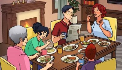 Rejtett hiba van a családi vacsora képében: csak kevesen találják meg 19 másodperc alatt